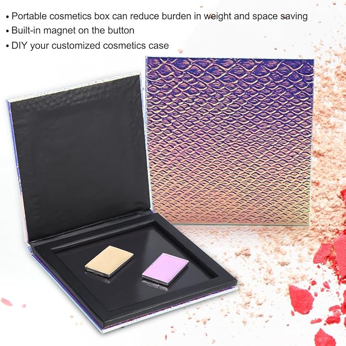 Magnetic Makeup Palette Empty,Magnetic Cosmetics Palette, Change Colour Grident Eyeshadow Powder DIY Makeup Storage Box-VivaGrace Women