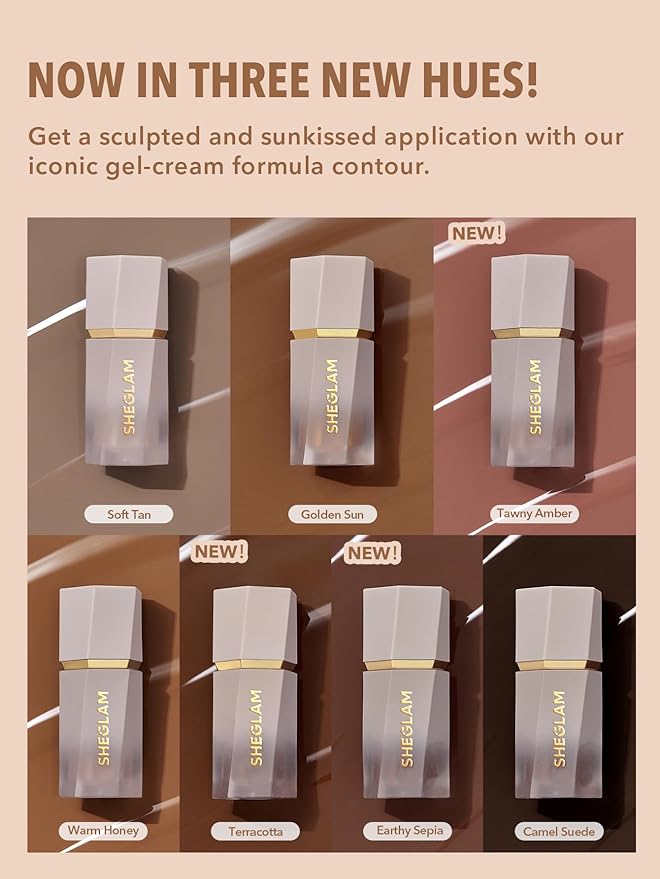SHEGLAM Sun Sculpt Liquid Contour Stick Long Lasting Cream Bronzer Makeup-Warm Money-VivaGrace Women