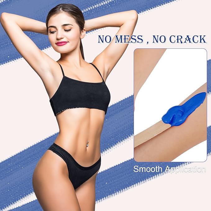 Wax Beads Bulk, 80oz Large Capacity Brazilian Waxing for Hair Removal, Face Wax Beans for Coarse Hair, Bikini, Leg, Eyebrow, Salon SPA Party Gift-VivaGrace Women