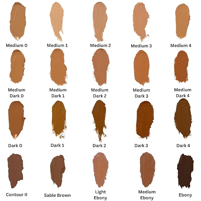 Mehron Makeup CreamBlend Stick | Face Paint, Body Paint, & Foundation Cream Makeup | Body Paint Stick Perfect for Halloween .75 oz (21 g) (Medium 0)-VivaGrace Women