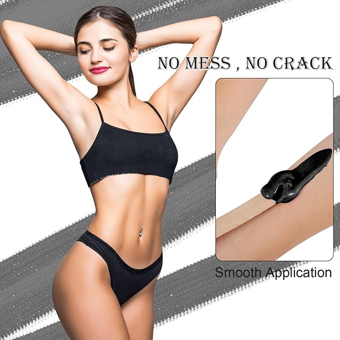 80oz Hard Wax Beads - Quick Hair Removal Waxing - Body, Leg, Back, Bikini - SPA Soft Waxness Salon At Home - Corase Hair Remove for Women Men-VivaGrace Women