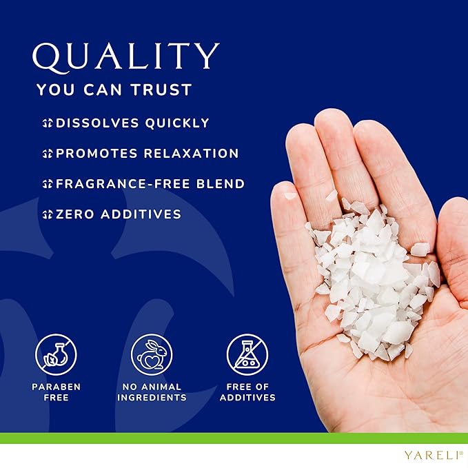 Magnesium Flakes, 5lb Eucalyptus, Dead Sea Bath and Foot Soak, Alternative to Epsom Salt with Over 250,000mg of Magnesium Chloride Per Bag-VivaGrace Women