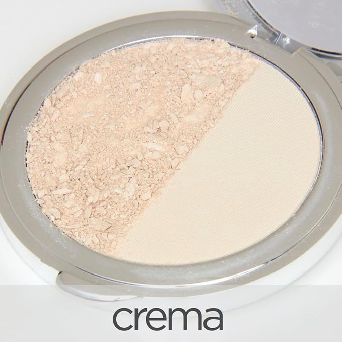 La Bella Donna Compressed Mineral Foundation - Face Powder Makeup Natural Looking Glowing Skin Wrinkle Defying Mattifying Finish Contour Makeup Long Lasting Full Coverage Sun Kissed Tan (Caterina)-VivaGrace Women