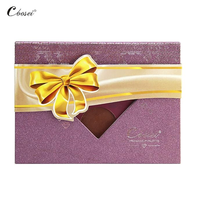 Medium-Sized Magnetic Makeup Palette with Diamond-Shaped Transparent Window-VivaGrace Women