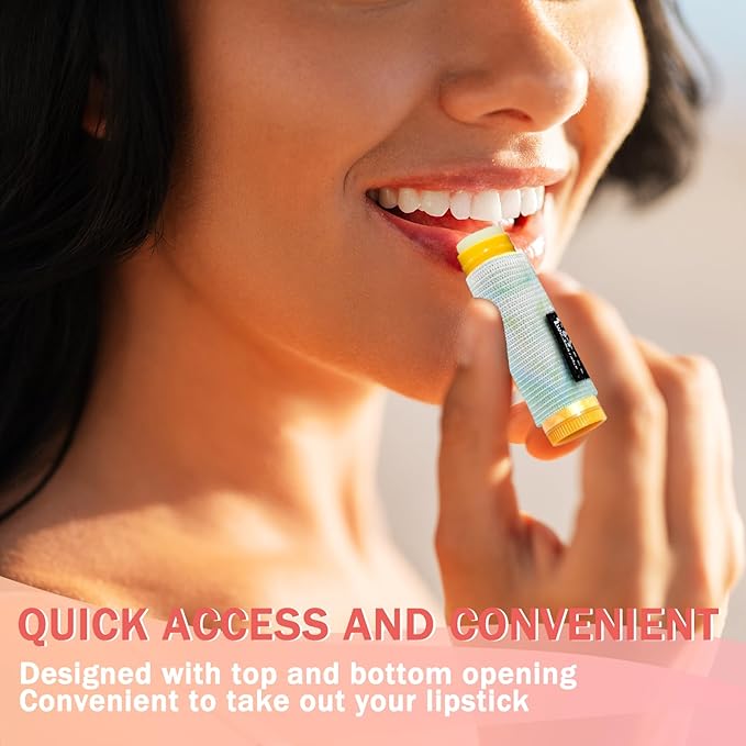 WK IEASON Lip Balm Holder Keychain Bulk Chapstick Holder Key chain-VivaGrace Women