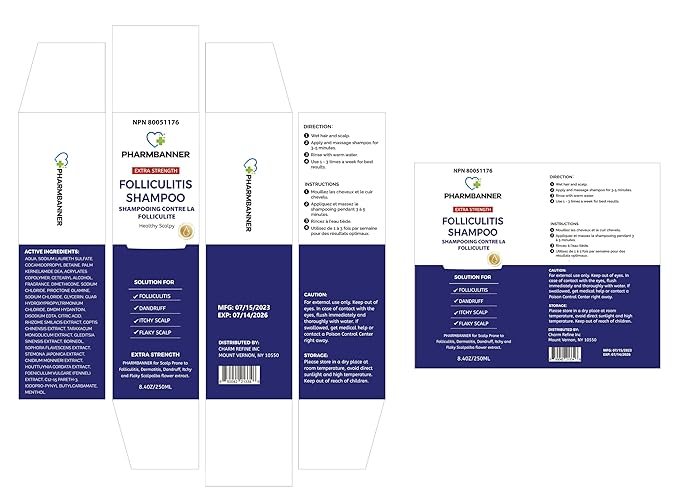 Anti-Fungal Shampoo for Folliculitis, Seborrheic Dermatitis, Scalp Psoriasis - Relieves Itchy & Dry Scalp-VivaGrace Women