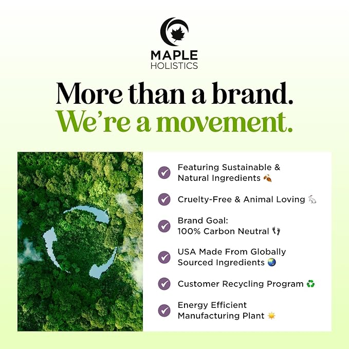 Sulfate Free Shampoo and Conditioner Set - Tea Tree Sage and Rosemary Shampoo and Conditioner for Dry Flaky Scalp Care - Deep Cleansing Color Safe Shampoo and Conditioner for Damaged Dry Hair Care-VivaGrace Women