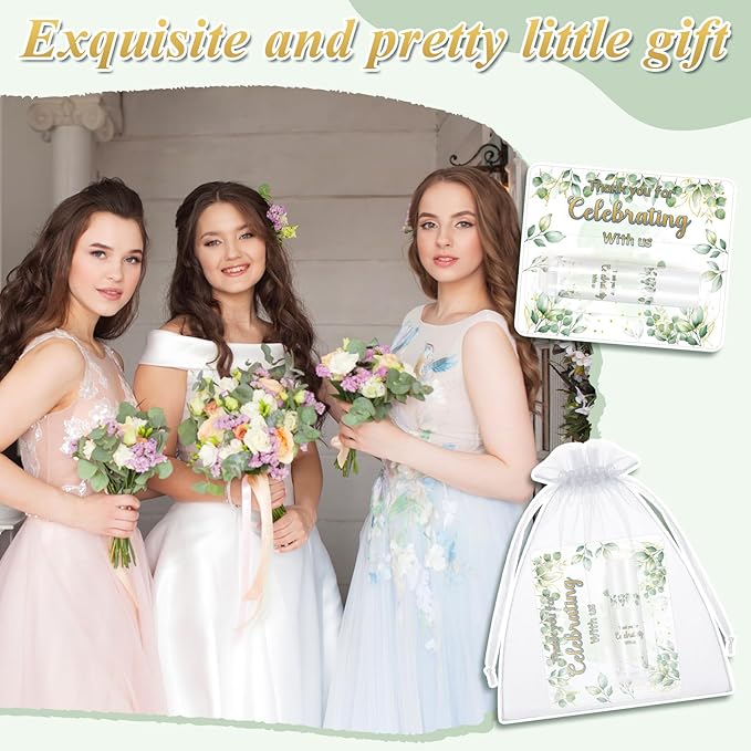 24 Set Thank You Gift Lip Balm Bulk Baby Shower Party Gifts Favors Lip Balms for Guests Bridal Shower Favor Girls Boys Gender Reveal Favors Souvenirs Party Supplies Thank You Gifts for Wedding-VivaGrace Women