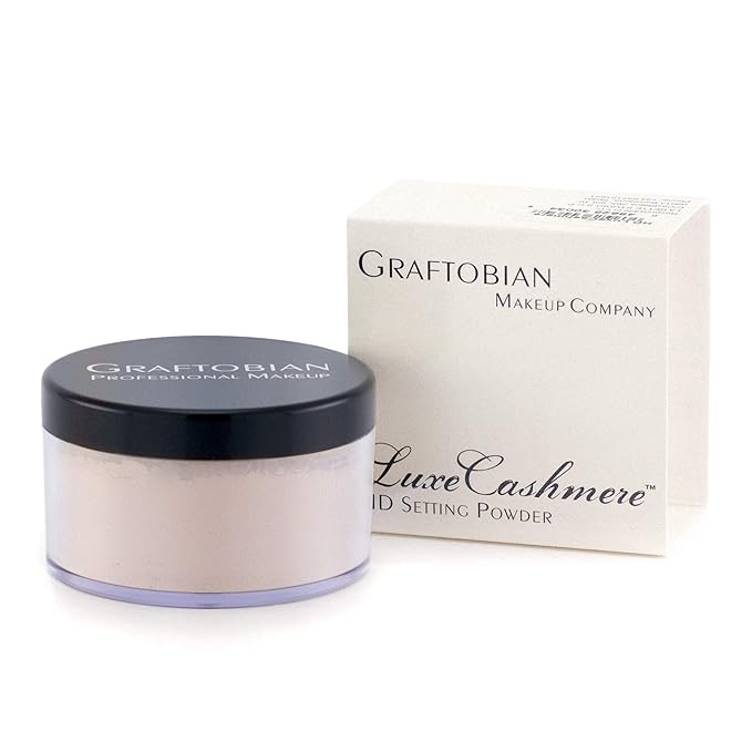 Graftobian HD LuxeCashmere Setting Powder - French Silk (0.7 oz)-VivaGrace Women