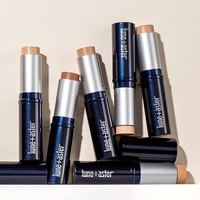 Lune+Aster Dawn to Dusk Foundation Stick - Porcelain - A cream foundation stick infused with good-for-you ingredients that delivers long-lasting, undetectable coverage for a flawless complexion-VivaGrace Women