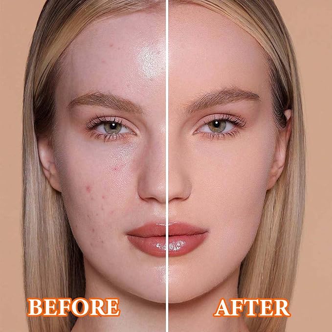 Oil Control Loose Face Powder,Translucent Setting Powder With a Powder Puff Long Lasting Makeup Covering Blemishes Brightens Skin Tone,Natural Matte Loose Powder for Women(2)-VivaGrace Women