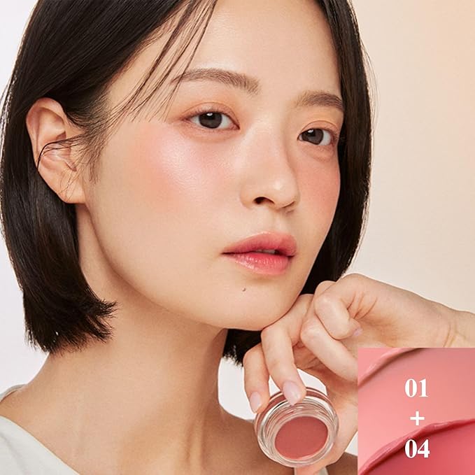 EGLIPS Lip & Cheek Glow Balm - Multi-Use Tinted Melting Balm Blush for Lips & Cheeks Builable and Blendable Texture (05 WAVY, 0.18 oz)-VivaGrace Women