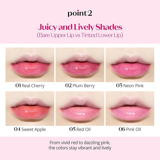 ETUDE Dear Darling Oil Tint #2 Plum Berry 4.2g | High Moisturizing and Strong Hydrating Lip Oil/Lip Gloss | Smooth and Moist Lips | Non-Sticky Lip Oil Tint For Dry Lips | K-beauty-VivaGrace Women