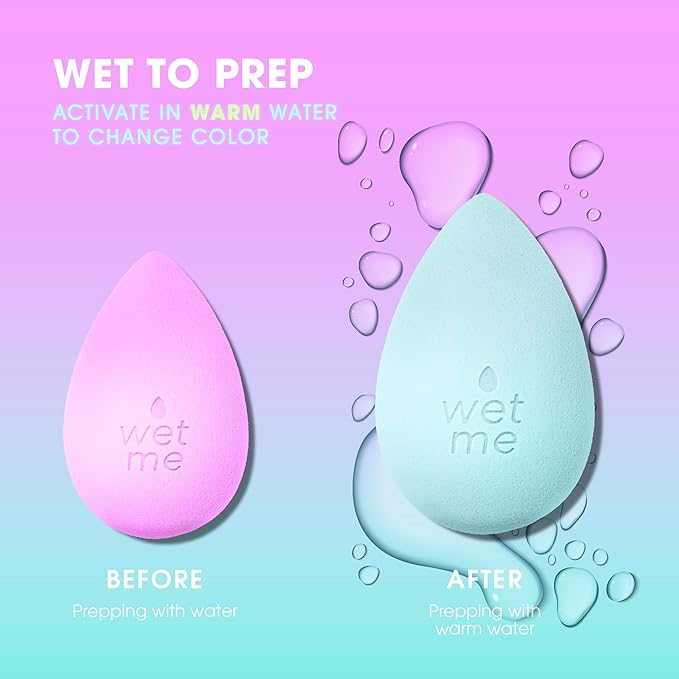 Beautyblender® | Wave Color Changing Blender Makeup Sponge | Blend Liquid Foundations, Powders and Creams | Streak Free Application | Vegan, Cruelty Free | Made in USA-VivaGrace Women