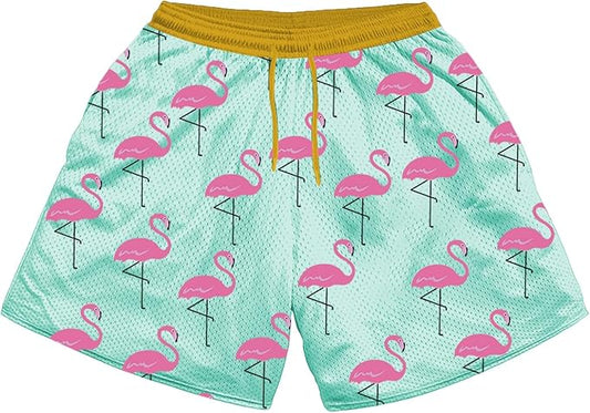 Fashion Funny Animal Printing Swim Trunks 5 inch Inseam Quick Dry Active Board Shorts for Men-VivaGrace Women