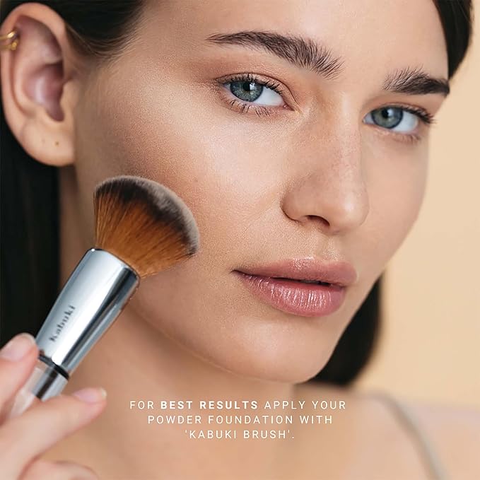 Mineral Powder Foundation - Longwear, Lightweight, Smooth Powder Formula - Blurring, Skin-Perfecting Finish - Vegan and Cruelty Free Formula - 026 Yrsa - 0.25 oz-VivaGrace Women