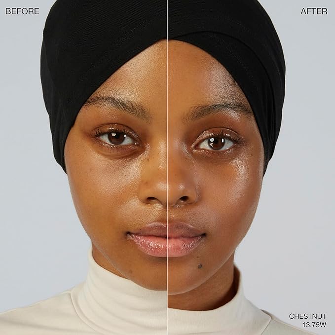 Ogee Sculpted Complexion Foundation Stick (Chestnut 13.75W - Deep Auburn, Rich-Golden Undertones) Full Coverage Foundation Makeup - Instantly Balance & Even Complexion - 70% Organic Ingredients-VivaGrace Women