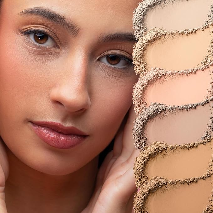 Lamel OhMy Clear Face Powder - Light Natural Coverage & Suet Control - Cruelty Free - Sand Beige N.405-VivaGrace Women