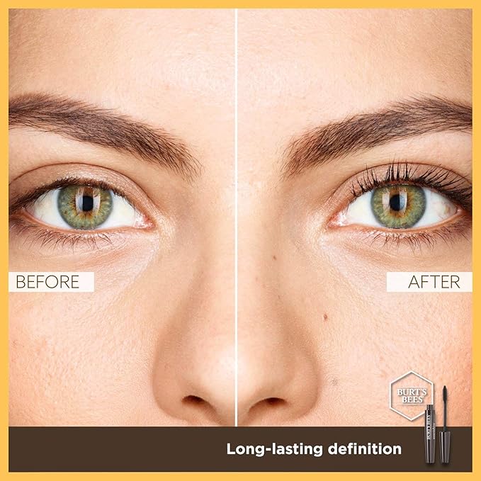 Burt’s Bees 100% Natural Nourishing Mascara, Classic Black - 0.4 Ounce