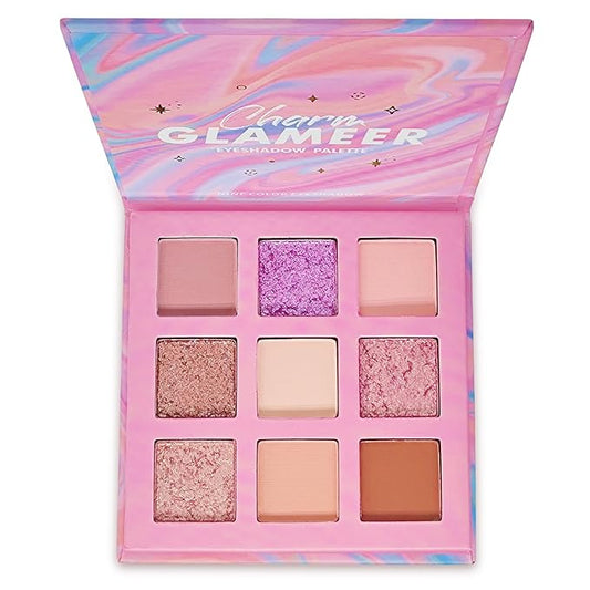 Eyeshadow, 9 Colors Eyeshadow Palette, Matte&Glitter&Shimmer Eyeshadow,for Eye Makeup Long Lasting Waterproof Eye Makeup Palette, Glitter Shimmer Professional Bright-Colored Eye Shadow(G005-2)-VivaGrace Women