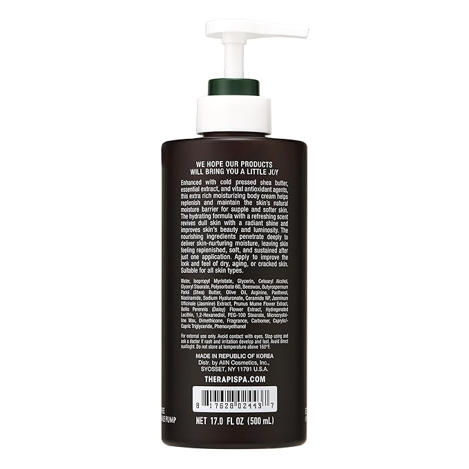 Scented Body Lotion for Women – Deep Hydration & Refreshing Moisturizer with Shea Butter, Ceramides & Panthenol to Revive & Nourish Dry Skin (Bergamot & Olive, 17.0 fl oz)-VivaGrace Women