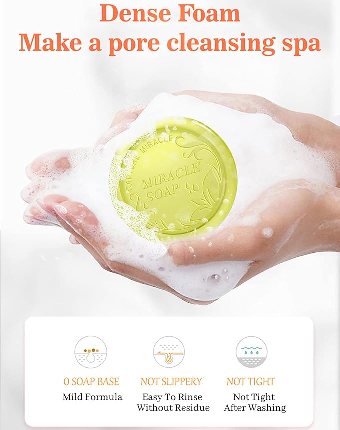 AICHUN BEAUTY Handmade Essence Soap Deep Cleaning Moisturizing Repair Oil Control Skincare 100ml (Honey & Avocado)