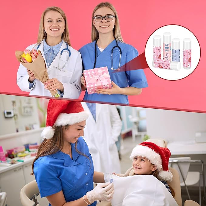 60 Pcs Nurse Appreciation Lip Balms Bulk Inspirational Nursing Moisturizing Lip Balms Gifts for Nurses Certified Nursing Assistants Nurses Day Nurses Week Gifts, Jasmine Flavor-VivaGrace Women