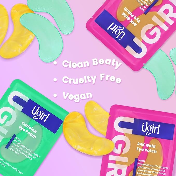 Under Eye Patches for Dark Circles - Deliver a Burst of Hydration - Reduce Under Eye Bags and Smooth Wrinkles - Eye Masks for Puffy Eyes-VivaGrace Women