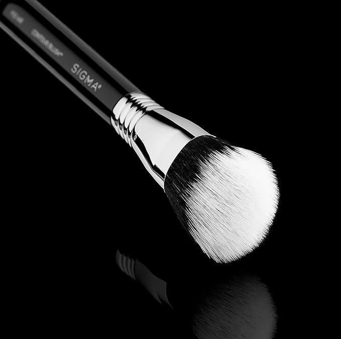 Sigma Beauty F53 Air Contour and Blush Brush – Angled Makeup Brush for Blush & Bronzer, Perfect for Sheer to Medium Coverage, Professional, Streak-Free Application (1 Brush)-VivaGrace Women