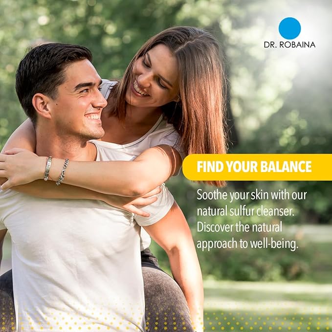 Dr. Robaina Sulfur Balsam Lotion – Lightweight Moisturizer for Dry, Flaky & Itchy Skin – Calms Redness, Supports Skin Barrier & Locks Hydration – Shea Butter & Tea Tree – 8 fl oz, USA Made-VivaGrace Women