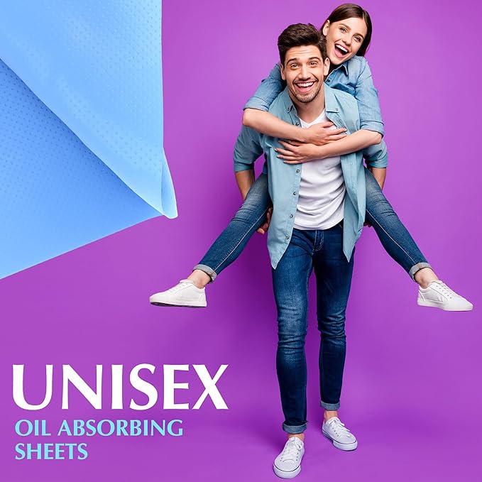 Premium Oil Absorbing Sheets for Face - 3 pack (150 sheets) - Makeup Friendly Oil Blotting Sheets for Face - Blotting Papers for Face with Oily Skin-VivaGrace Women