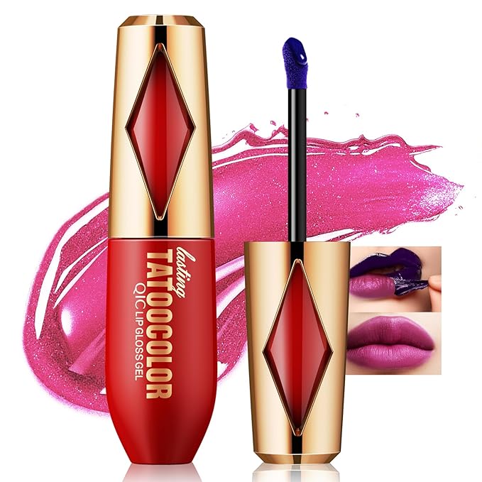 Peel Off Lip Stain -Lip Stain Peel Off Masque - Long Lasting, Waterproof and Transfer Proof Nude Lip Tint, Matte Finish Peel Off Makeup-VivaGrace Women