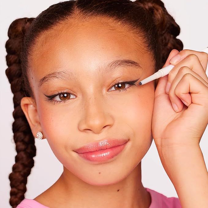 Petite 'n Pretty Eye Makeup Set for Kids - Makeup for Tweens & Teens - Fully Feathered Volumizing Mascara, Eyeliner, Made in the USA, w/Gift Bag-VivaGrace Women