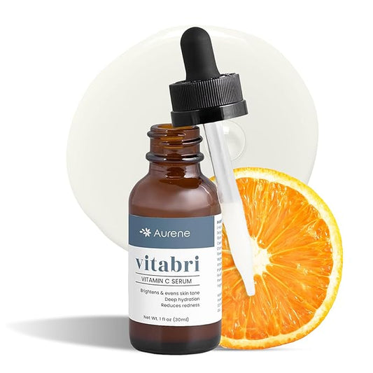 Vitabri Vitamin C Serum for Face – Brightening & Anti-Aging Formula with Vitamin C, Ferulic Acid & Botanicals – Hydrating Serum for Dark Spots, Tone & Fine Lines – 1 Fl Oz-VivaGrace Women
