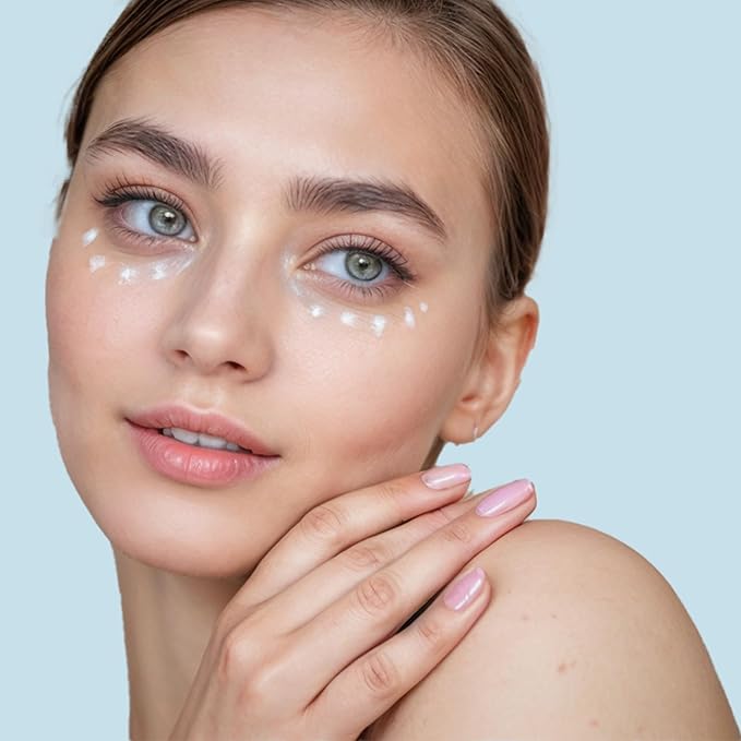 Hyaluronic Acid Anti-Aging Eye Cream - 15ml | Under Eye Cream | Marine Extracts | Bearberry and Licorice Root for Dark Circles | Eye Cream | Wrinkles and Reduce Puffiness | Fragrance-Free-VivaGrace Women