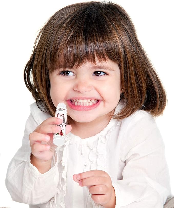 5-Pack Lip Balm Gift Set by Naturistick. Assorted Scents. 100% Natural Ingredients. Best Beeswax Chapsticks for Dry, Chapped Lips. Made in USA for Men, Women and Children-VivaGrace Women