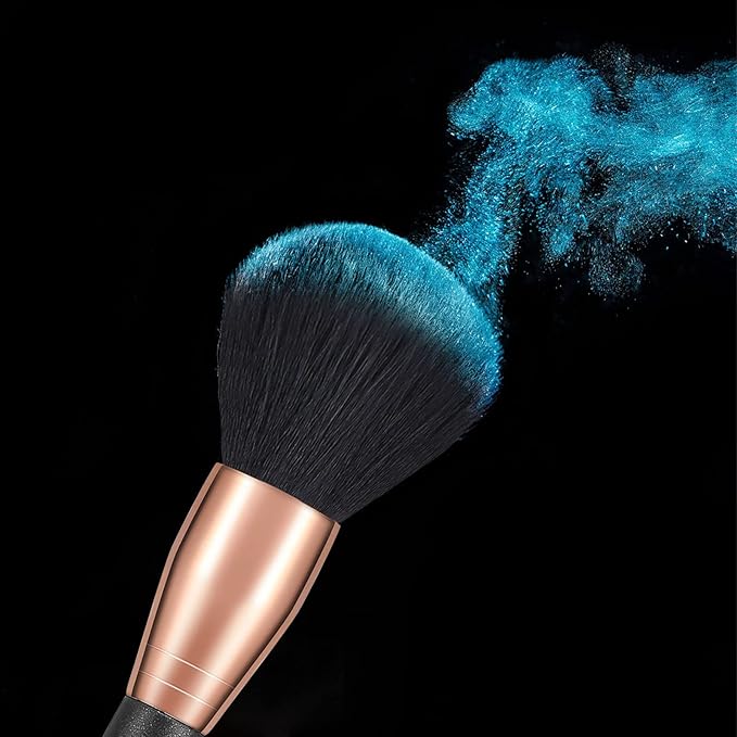 AIRWOS® Makeup Brushes Set Professional 14Pcs Makeup Brushes Pearl Flash Handles Premium Synthetic Foundation Face Powder Brush Blending Eyeshadow Concealers Makeup Brushes MakeUp Brushes with Case-VivaGrace Women