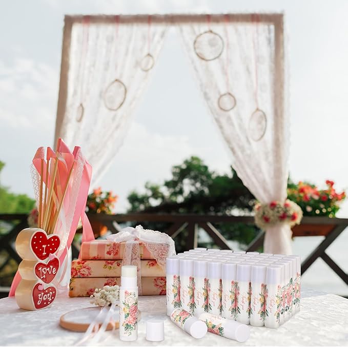 Dunzy 100 Pack Hello Fall Thanksgiving Party Gifts Bulk Lip Balms Favors Employee Appreciation Gifts Thank You Gifts Team Inspirational Gifts for Women Men Coworkers Satff Teachers(Flower)-VivaGrace Women