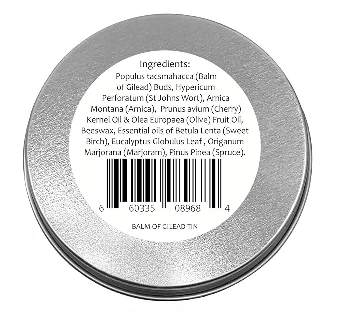 Creation Farm Balm of Gilead Herbal Salve - 3 Pack Large 4 oz Tins -Balm of Gilead Ointment -Balm De Gilead Ungüento-VivaGrace Women