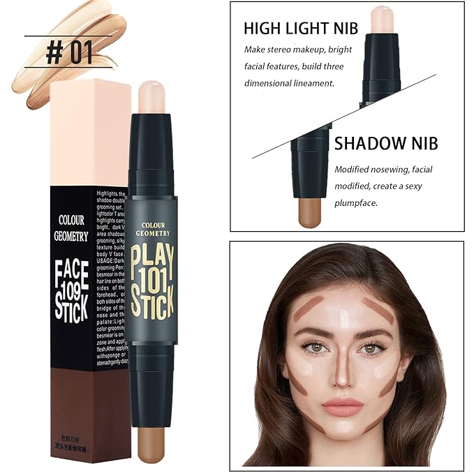 All in One Makeup Kit for Women Full Kit, 12 Colors Eyeshadow, Foundation & Primer, Lipsticks, Eyeliner, Mascara, Contour Stick, Brow Soap, Makeup Brush & Sponge, Make Up Gift Set for Women, Teens-VivaGrace Women