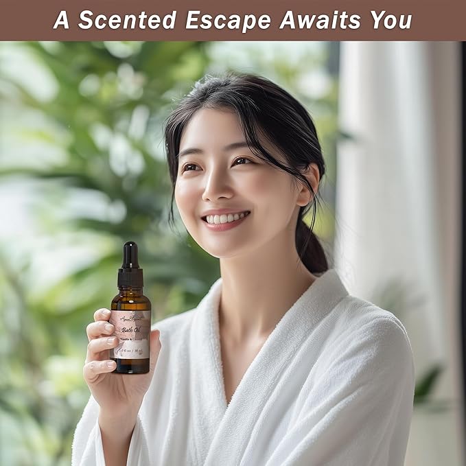 Bath Spa Gift Sets - Luxury Basket With Coconut & Vanilla - Spa Kit Includes Wash, Bubble Bath, Lotion, Bath Salts, Body Scrub, Shower Puff, Bathbombs, Soap in Wooden Basket-VivaGrace Women