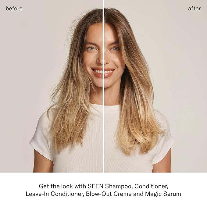 SEEN Leave-In Conditioner, Fragrance Free - Leave-In Hair Conditioner & Heat Protectant Spray- Detangles & Hydrates- No Parabens, Sulfates or Phthalate-VivaGrace Women