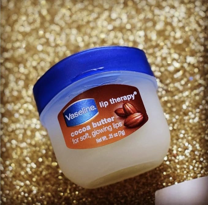 Vaseline Lip Therapy Rosy Lips, Cocoa Butter, Creme Brulee, Original - Vaseline Lip Balm, Tinted and Clear Lip Gloss Set, 2 of Each, 0.25 Oz Ea (8 Piece Set)-VivaGrace Women