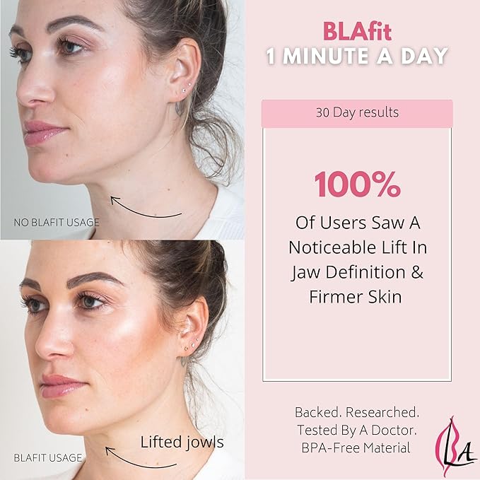 Lip Plumper Device | Non-Invasive Lip Plumping Device, Pain-Free | 60-Second Daily Exercise for Fuller Lips, Defined Jawline & Firmer Skin, MADE IN USA (Lavender)-VivaGrace Women