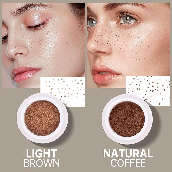 Freckle Pen Natural Like, Freckle Stamp Freckles Makeup, Fake Freckles Stamp Air Cushion, Magic Freckle, Natural Coffee, 15 g-VivaGrace Women