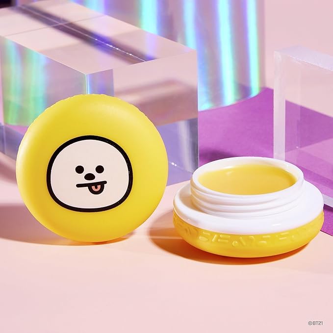 The Crème Shop BT21 CHIMMY Macaron Lip Balm - Lemon Drop-VivaGrace Women