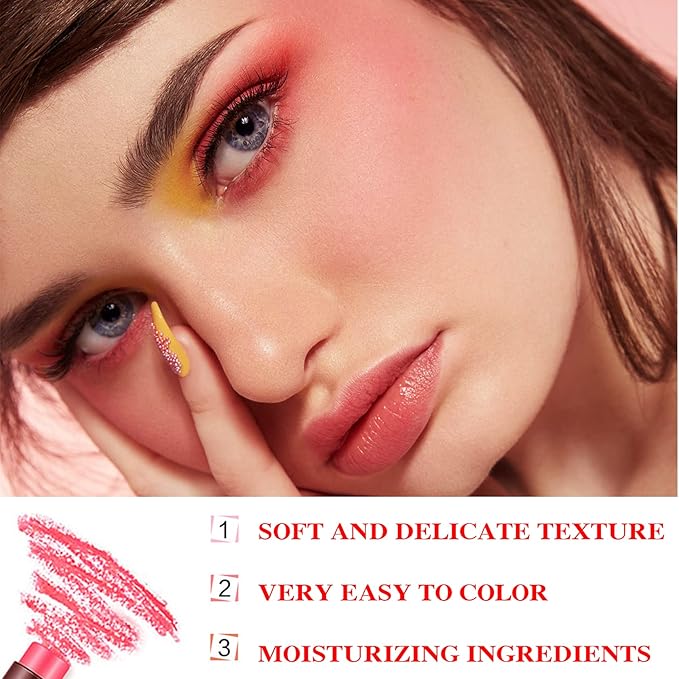 Cream Blush Stick (02) with Brush, Waterproof, Long Lasting, Shimmery Finish, Medium Coverage, Stick Pack, 40g, for All Skin Tones-VivaGrace Women