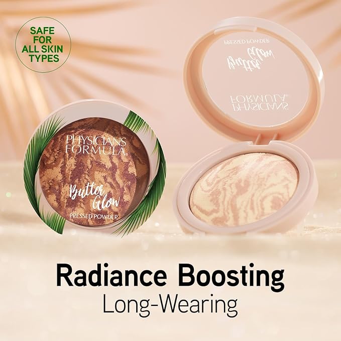 Physicians Formula Butter Glow Pressed Powder Natural Glow-VivaGrace Women