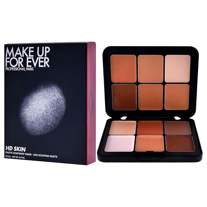 HD Skin All In One Palette - Sculpting by Make Up For Ever for Women - 0.9 oz Palette-VivaGrace Women