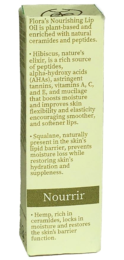 FLORA HIBISCUS LIP OIL | ORGANIC, PLANT-BASED | NOURISH | 10 ML | MADE IN CANADA-VivaGrace Women